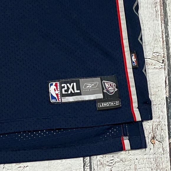 Vince Carter New Jersey Nets NBA Basketball Reebok Stitched Sports Jersey - Picture 8 of 13